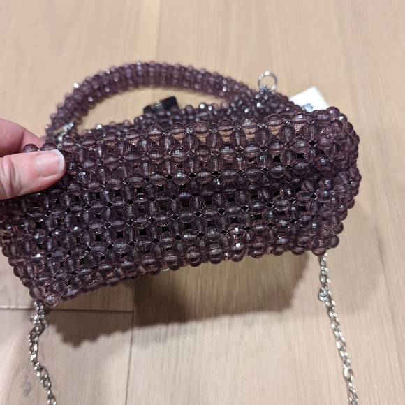 Beaded Skull Crossbody Bag - Picture 5 of 11